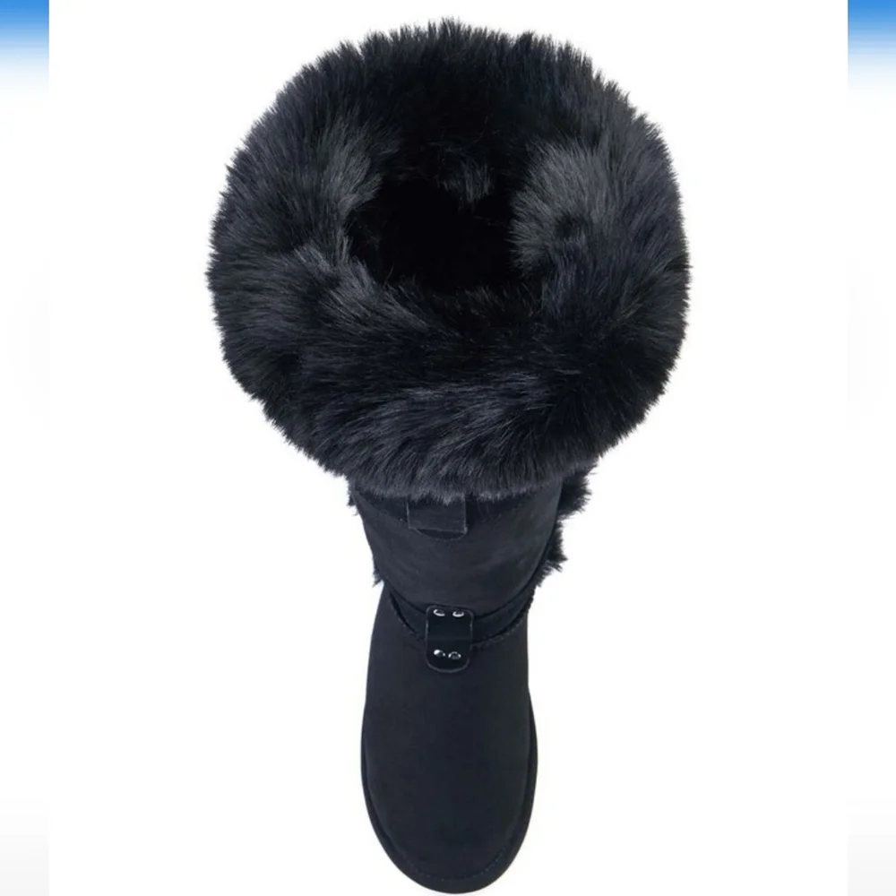 Australia Luxe Collective Tsar Tall Leather Sheepskin Boot #467 - Picture 4 of 15